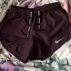 Nike brand running shorts